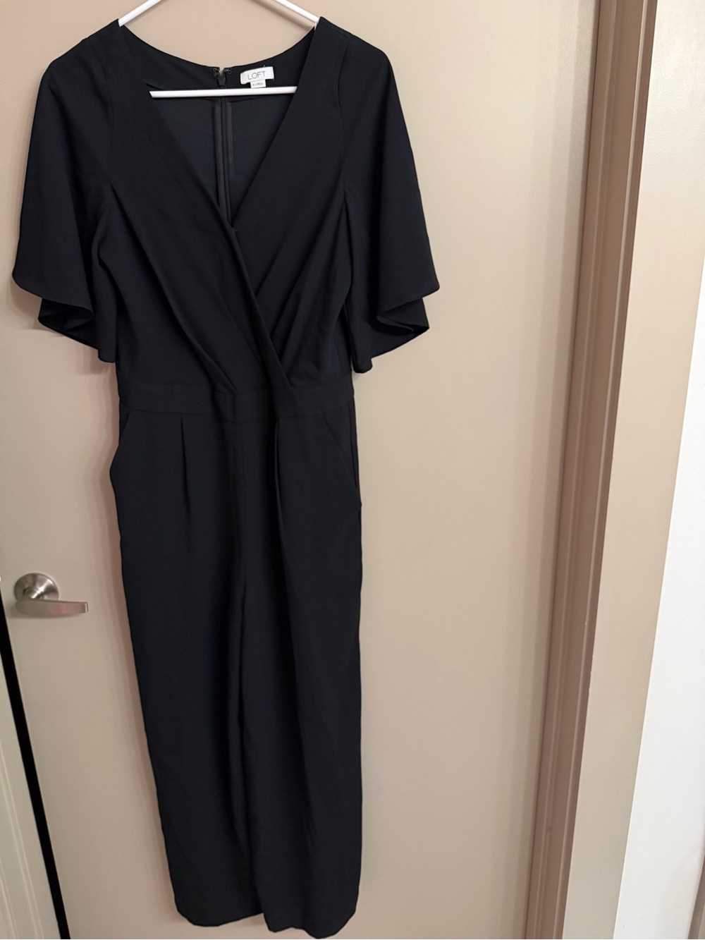 Loft Short Sleeve Jumpsuit